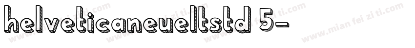 helveticaneueltstd 5字体转换